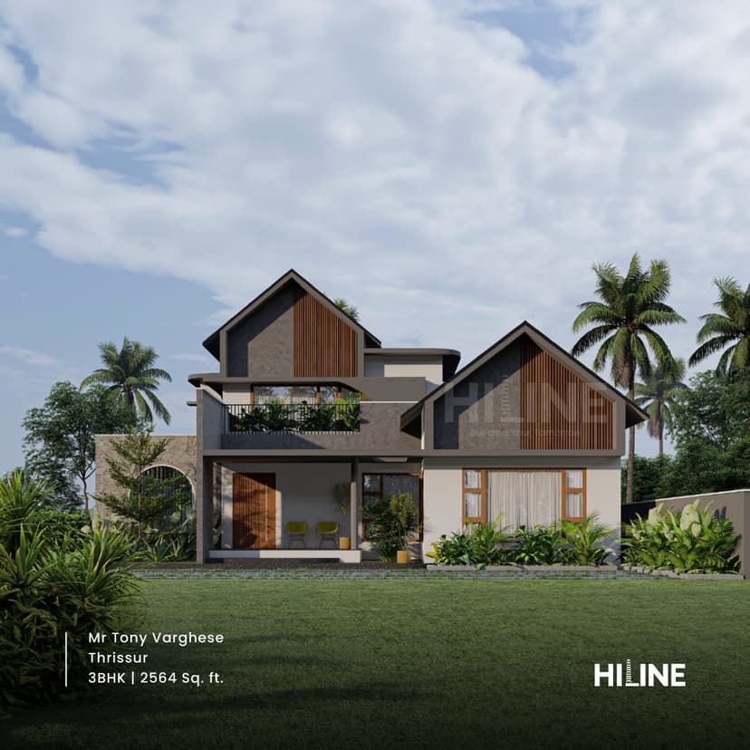 Tony Varghese - Residential project in Thrissur, Kerala