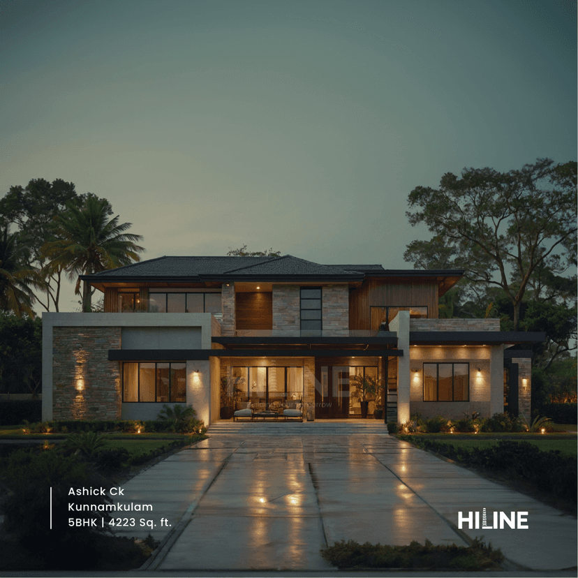 Ashick Ck - Residential project in Kunnamkulam, Kerala