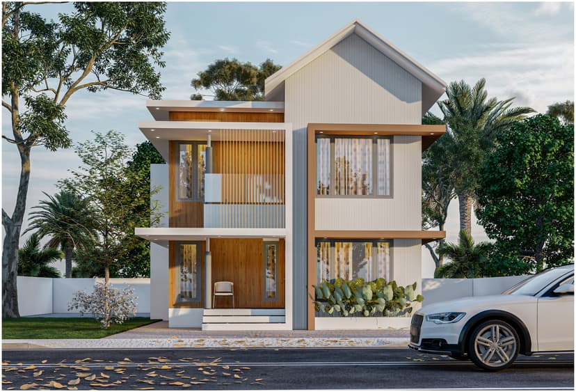 Mr Aswin - Residential project in Thondayad (Calicut), Kerala